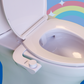 PODDI Clean Wash Bidet attachment with dual nozzle for front & rear wash. Ultra-slim design that fits every standard toilet. Easy to use with one-knob twist.